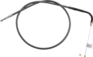 Cable de acelerador/marcha en vacío trenzado KARBONFIBR - ralentí en fibra de carbono
