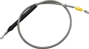 Cable de embrague trenzado de acero inoxidable - CLU C 15-17 Softail 18