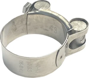 Abrazadera para tubo de escape - 1.57"-1.69"
