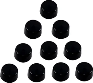 Tapones para tornillos - Perno de tapa 5/16" cabeza botón/HEX Black
