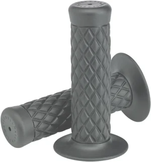 Puños de manillar Thruster - 1" caucho Kraton gris