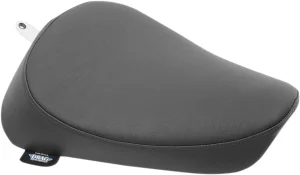 Asiento individual en vinilo - solo delantero liso negro