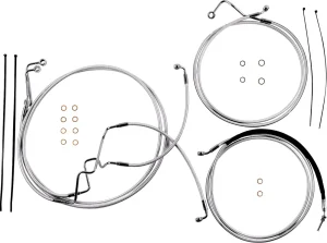 Kit de instalación de manillar Sterling Chromite II® Designer - cables SC 8"RISE