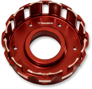 Carcasa de embrague en aluminio billet - Cesta roja