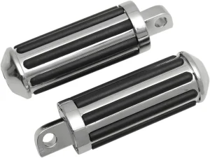 Estriberas de pie y pedal de cambio "Rail" - Reposapiés DS-NESS montaje macho