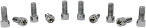 Tornillos de cabeza allen rosca fina de repuesto - 5/16-24X0.75 liso Cromo <span style="color: red;font-size: 0,5em">- ALMACEN USA-</span>