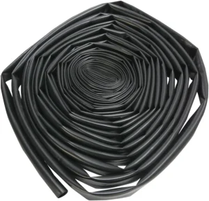 Tubo termorretráctil negro - 0.500"/0.250" 25' <span style="color: red;font-size: 0,5em">- ALMACEN USA-</span>
