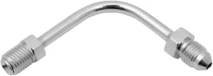 Inverted Flare de acero cromado - Tubo AN-3X3/8"-24 largo 90° Cromo