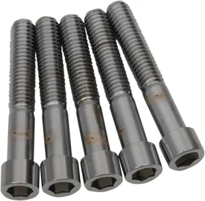 Tornillos de cabeza hexagonal y rosca gruesa de repuesto - avellanada 7/16-14X2.5 liso Cromo <span style="color: red;font-size: 0,5em">- ALMACEN USA-</span>