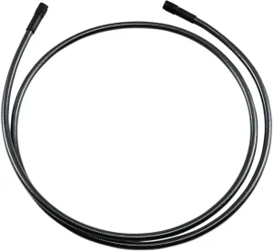 Línea de freno ABS universal trenzada - pearl Black 58"