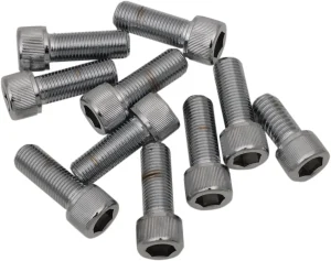Tornillos de cabeza allen rosca fina de repuesto - 3/8-24X1 moleteado Cromo <span style="color: red;font-size: 0,5em">- ALMACEN USA-</span>