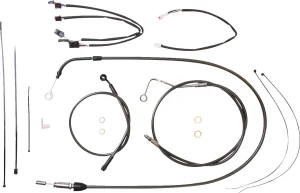 Kit de instalación de manillar Black Pearl™ Designer - cables de control BP
