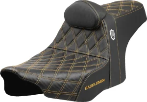 Asiento Pro Series SDC Performance - Performance Grip con costura dorada B/R <span style="color: red;font-size: 0,5em">- ALMACEN USA-</span>