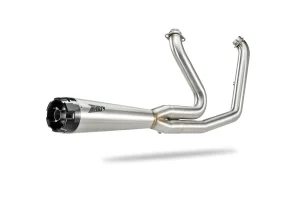 SISTEMA DE ESCAPE COMPLETO 2-EN-1 ZARD PARA H-D SOFTAIL - 2"