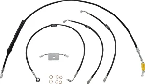 Kit de cable de manillar/línea de freno de vinilo negro estándar - cables B DD AB 13"SFT18