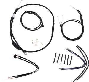Kit de cables Jail Bar - T-BAR 12" sin ABS negro