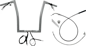 Manillar Flat Top EZ Install de 1-1/4" - 16"