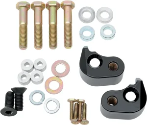 Kit de bajada trasera - rebaje trasero 1" Negro