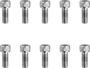 Tornillos de cabeza allen de repuesto - 10-32X0.5 moleteado Cromo <span style="color: red;font-size: 0,5em">- ALMACEN USA-</span>
