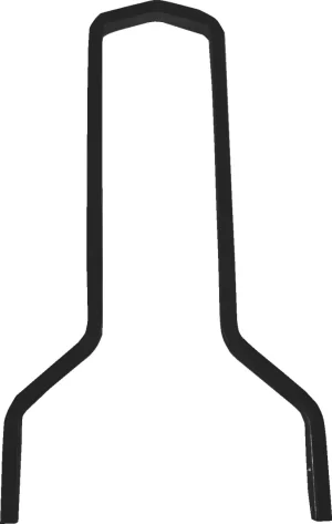 Sissy bar cuadrada - Sissybar SQR alto 11BLK <span style="color: red;font-size: 0,5em">- ALMACEN USA-</span>