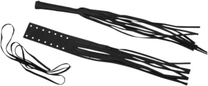 Fundas de cuero con flecos para manetas - Accesorio de cubierta de palanca Negro