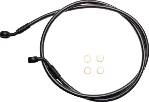 Línea de freno delantero de disco simple trenzada E-Z Align