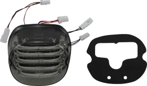 Luz trasera LED ProBEAM® integrada de perfil bajo con intermitentes auxiliares - W/TS nowdw ahumado