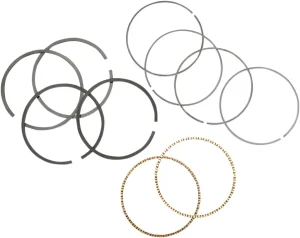 Juego de aros de repuesto para pistones S&S - 4"