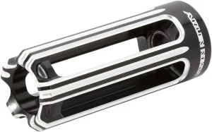 Puntera pedal de cambio anclaje tipo macho 10-Gauge - Estribo negro