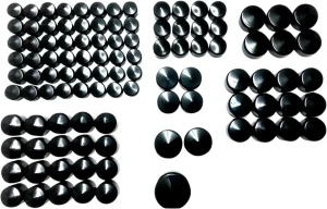 Kit de Tapones de Tornillos de Motor Deluxe - Tapas Bolt M8 completas B