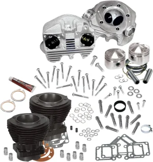 Kit parte alta motor - cilindros y culata 80" SH-80 negro <span style="color: red;font-size: 0,5em">- ALMACEN USA-</span>