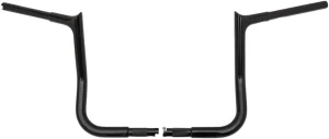 Manillar 1-1/4" EZ Install con extremo puntiagudo - 12" negro FLH pintado