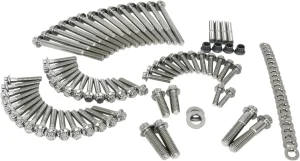 Kit de tornillería de 12 puntos para exterior de motor