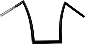 Manillar de 1" - STRIPPER elevación 17" NEGRO MATE