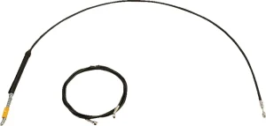 Kit de cable de manillar/línea de freno de vinilo negro estándar