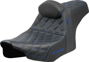 Asiento Pro Series SDC Performance - Performance Grip con respaldo pespunte azul <span style="color: red;font-size: 0,5em">- ALMACEN USA-</span>