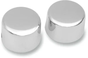 Tapón de eje rueda cromado para eje de 3/4" - Tapa delantera cromo