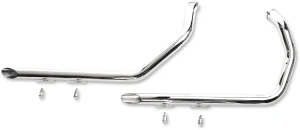 Drag Pipes dobles diseño Slash-Cut de 1-3/4"