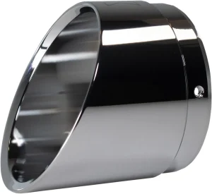 Punta de recambio 4-1/2" - Tapa final 4.5" edge cromo <span style="color: red;font-size: 0,5em">- ALMACEN USA-</span>