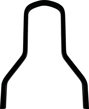 Sissy bar cuadrada - 10.14H X8.75W negro <span style="color: red;font-size: 0,5em">- ALMACEN USA-</span>
