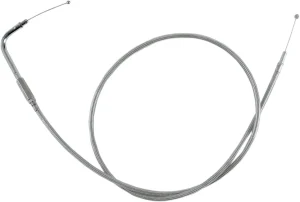 Cable de ralentí trenzado en acero inoxidable - 42.5"
