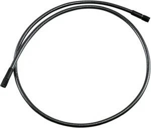 Línea de freno ABS universal trenzada - Latiguillo negro perla 44"