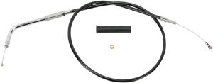 Cable de acelerador/ralentí de vinilo negro - ralentí 33"
