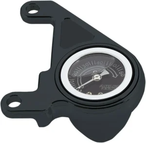 Kit de medidor de presión de aceite - indicador radius negro