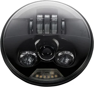 Foco delantero LED ProBeaM® 7" - Faro Negro