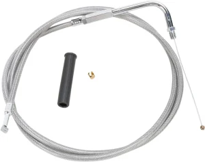 Cable de acelerador trenzado en acero inoxidable - 50"