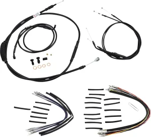 Kit de cables Jail Bar - T-BAR 14" sin ABS negro