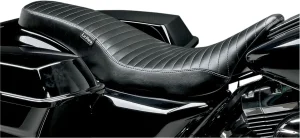 Asiento Cobra de longitud completa - largo completo plisado negro