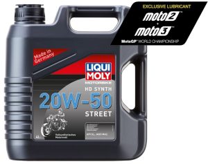 Aceite de motor LIQUI MOLY Sintético 4T 20W-50 HD V-Twin - Garrafa 4L