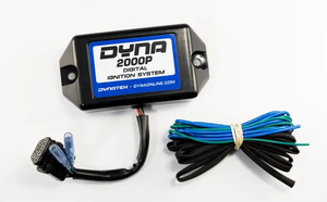 Módulo de encendido digital programable Dyna 2000 con conectores eléctricos